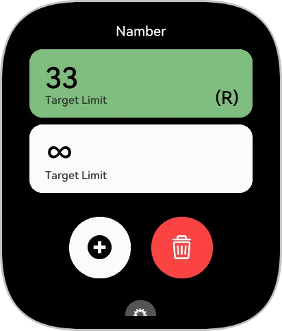 Digital Counter Home Screen